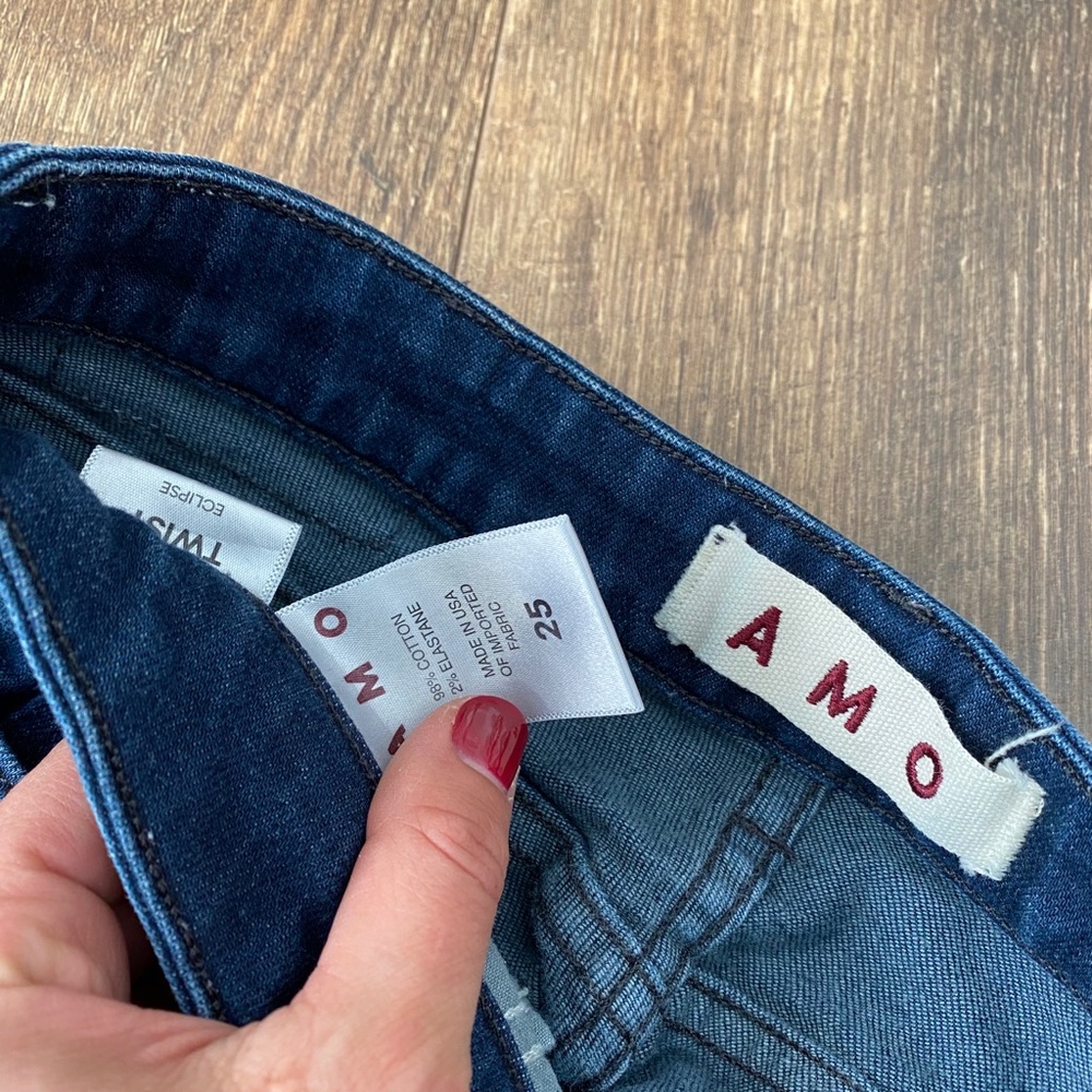 Amo Twist Eclipse Jeans - Split Cuff - image 3